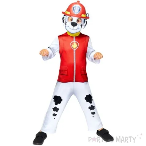 stroj dla dzieci paw patrol marshall z maska amscan 3 4 lat