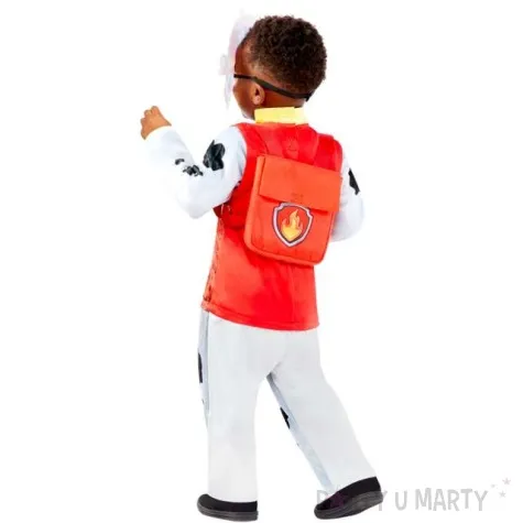 stroj dla dzieci paw patrol marshall z plecakiem i maska amscan 3 4 lat