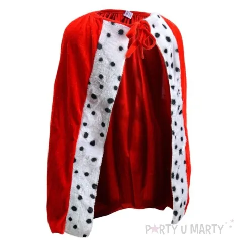 stroj dla dzieci peleryna krola czerwona rozm uniwersalny arpex