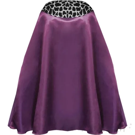 stroj dla dzieci peleryna krola kraszek fioletowa roz uniw