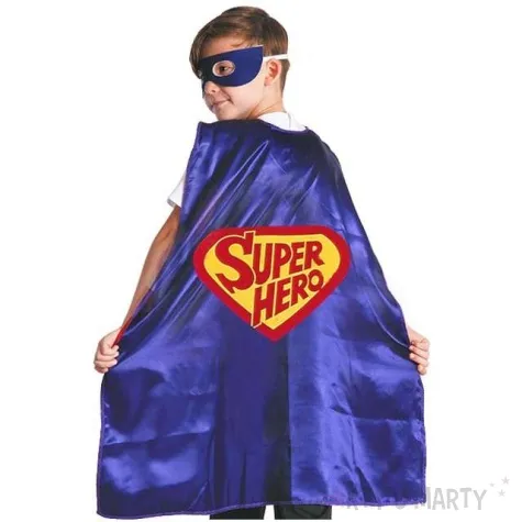 stroj dla dzieci peleryna superbohatera godan rozm 110 120 cm