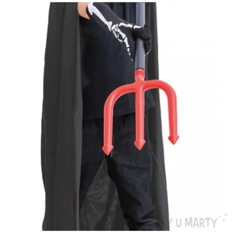 stroj dla dzieci peleryna wampir dracula czarny partypal rozm 134