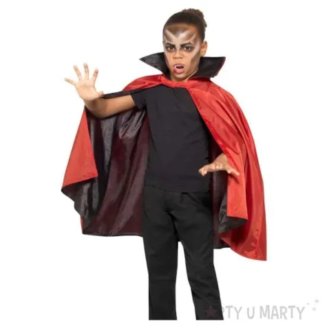 stroj dla dzieci peleryna wampira dwustronna smiffys