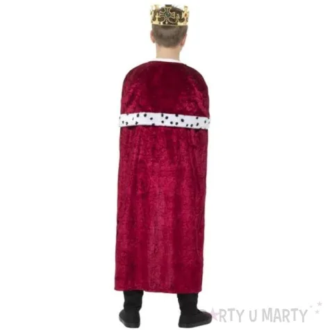 stroj dla dzieci peleryna z korona i berlem smiffys 88cm