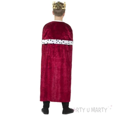 stroj dla dzieci peleryna z korona i berlem smiffys 97cm uniwersalny