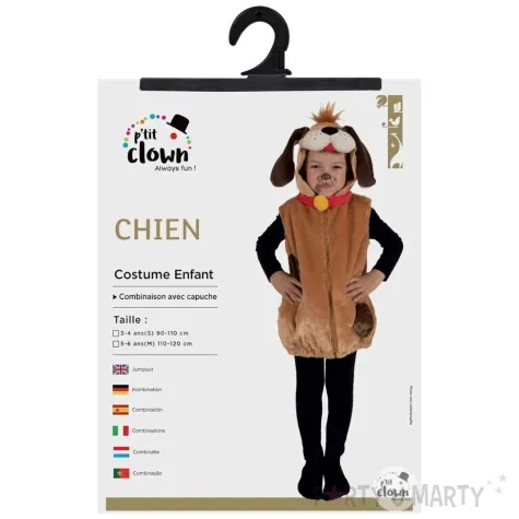 stroj dla dzieci piesek kamizelka ptitclown 92 104 cm