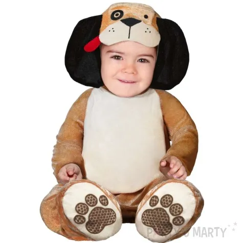 stroj dla dzieci piesek szczeniaczek brazowy guirca 18 24 miesiecy 80 92 cm