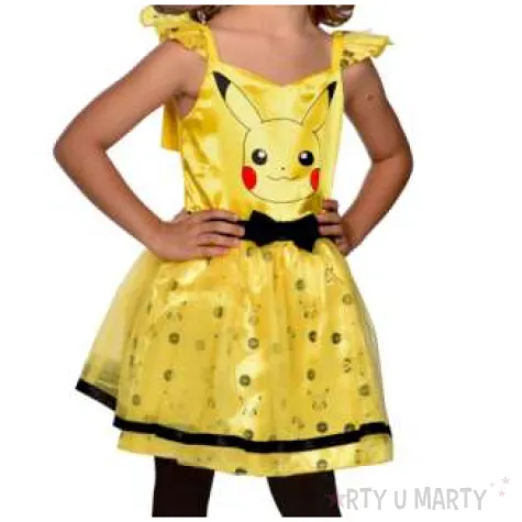 stroj dla dzieci pikachu girl amscan rozm 116 128