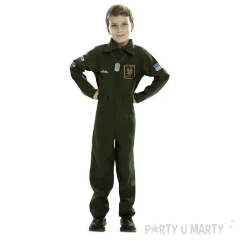 stroj dla dzieci pilot usa fyasa rozm 139 155 cm