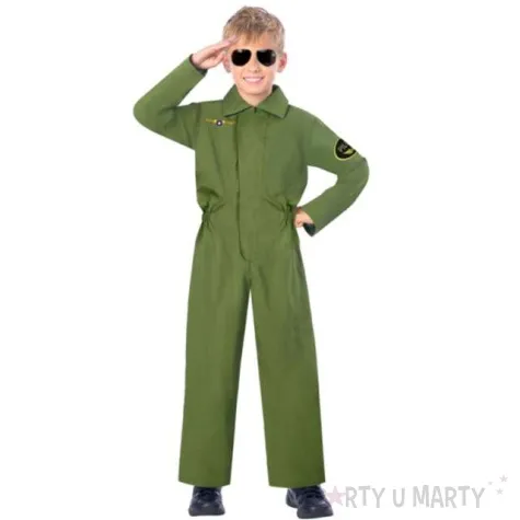 stroj dla dzieci pilot w kombinezonie amscan rozm 140 152 cm