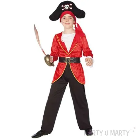 stroj dla dzieci pirat elegant fyasa 110 120 cm