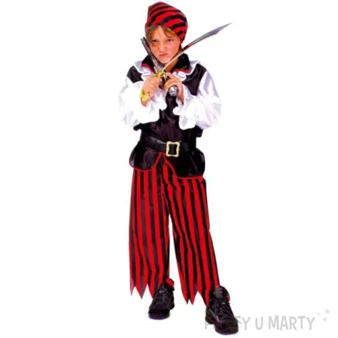 stroj dla dzieci pirat funnyfashion 128 cm