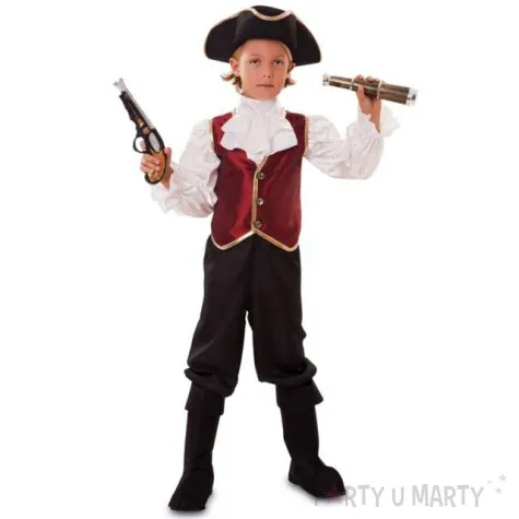 stroj dla dzieci pirat jack fyasa rozm 10 12 lat