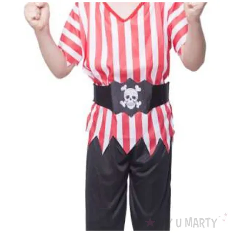 stroj dla dzieci pirat karmazynowy arpex rozm 130 140 cm