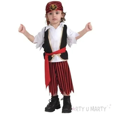 stroj dla dzieci pirat kraszek rozm 2 3 lata