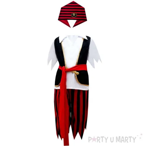 stroj dla dzieci pirat kraszek rozm 2 3 lata