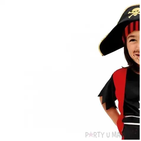 stroj dla dzieci pirat partydeco rozm 96 116 cm