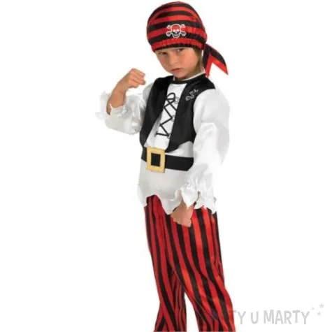 stroj dla dzieci pirat super party tino rozm 122 128