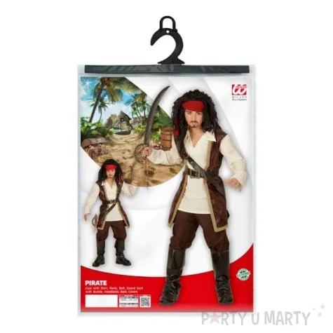 stroj dla dzieci pirat z karaibow widmann 158 164 cm