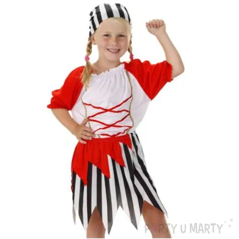 stroj dla dzieci piratka jackie folat rozm 98 116 cm