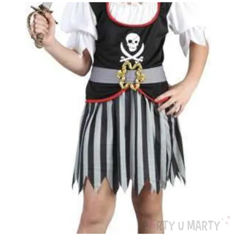 stroj dla dzieci piratka kapitan partytino 134 140 cm
