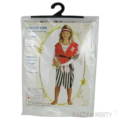 stroj dla dzieci piratka roz 120 130