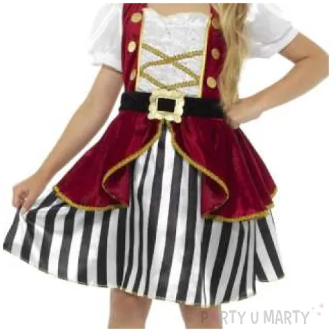 stroj dla dzieci piratka sonia smiffys rozm 116 128 cm