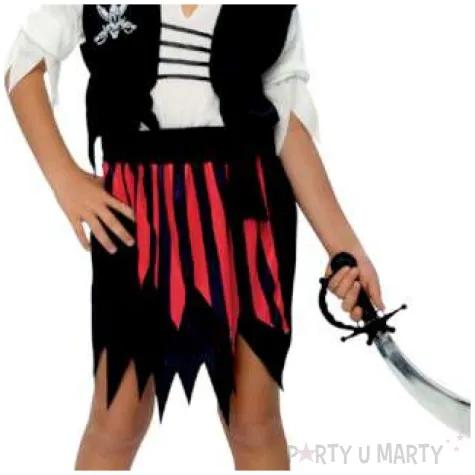 stroj dla dzieci piratka w paski arpex rozm 120 130 cm