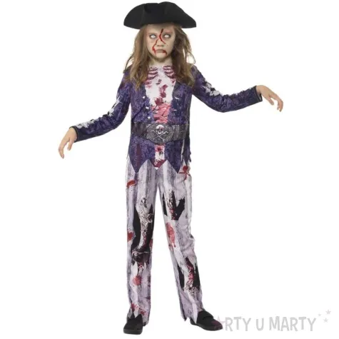 stroj dla dzieci piratka zombie smiffys 116 128 cm