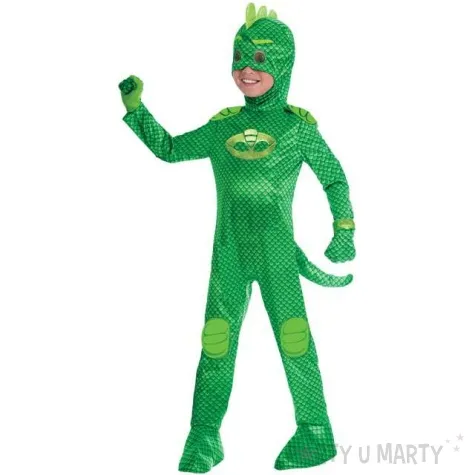 stroj dla dzieci pj masks greg gekson lux amscan rozm 5 6 lata
