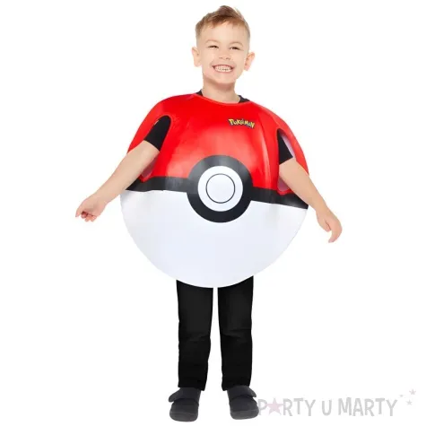 stroj dla dzieci pokeball pokemon amscan rozm 98 122 cm