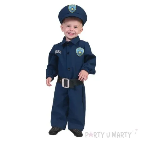 stroj dla dzieci policjant funny fashion rozm 86 cm