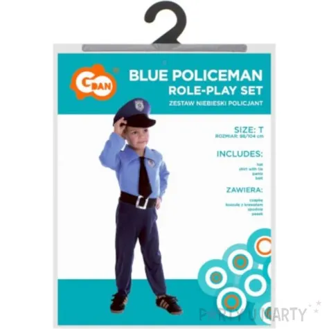 stroj dla dzieci policjant godan 92 104 cm