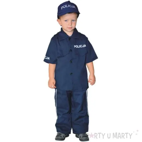 stroj dla dzieci policjant lux arpex rozm 130 140 cm