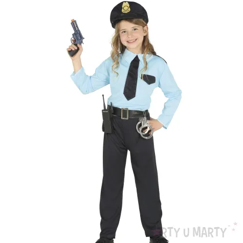 stroj dla dzieci policjant usa guirca rozm 5 6 lat