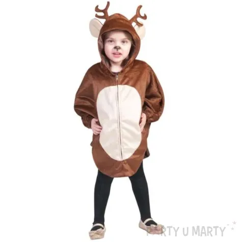 stroj dla dzieci ponczo reniferek funnyfashion rozm uniw