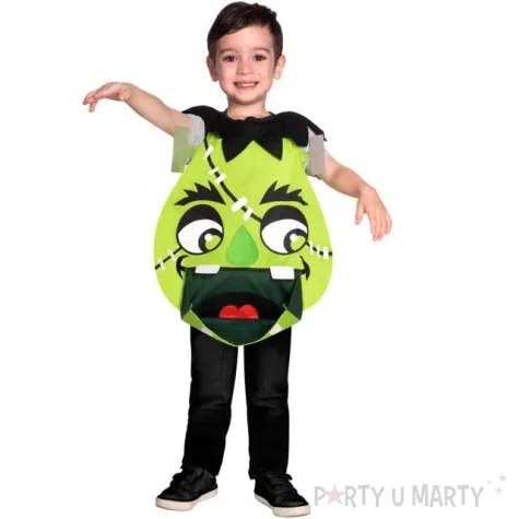 stroj dla dzieci potworek frankie zielony amscan 3 4 lata