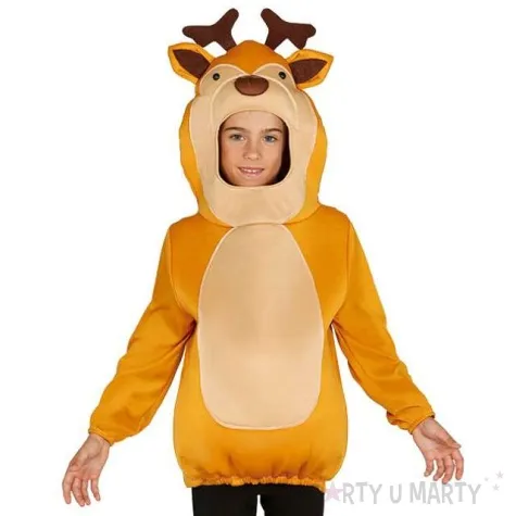 stroj dla dzieci renifer guirca rozm 5 6 lat