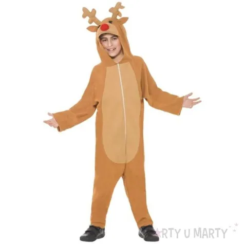 stroj dla dzieci renifer rudolf smiffys rozm 130 140 cm