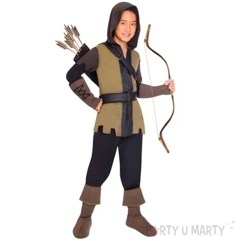 stroj dla dzieci robin hood ksiaze zlodziei amscan 4 6 lat rozm 104 116 cm