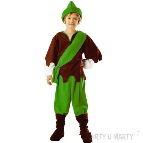 stroj dla dzieci robin hood mysliwy kraszek rozm 134 140 cm