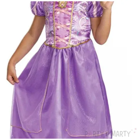 stroj dla dzieci roszpunka disguise rozm 122 128 cm