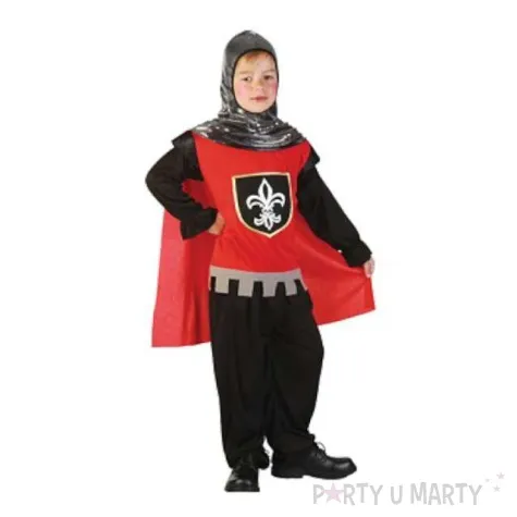 stroj dla dzieci rycerz z peleryna godan rozm 110 120 cm