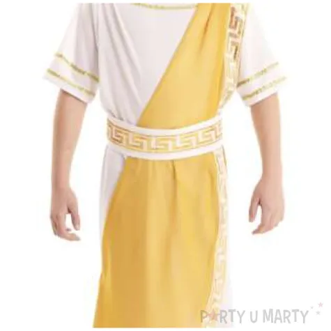 stroj dla dzieci rzymianin klaudiusz zolty fyasa 122 134 cm