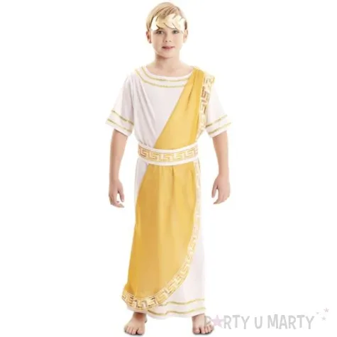 stroj dla dzieci rzymianin klaudiusz zolty fyasa 140 152 cm