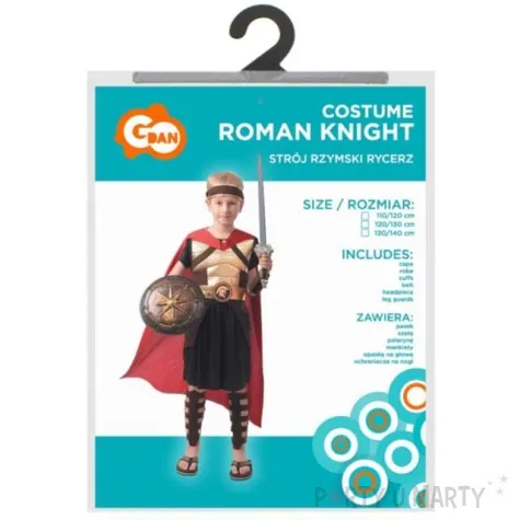 stroj dla dzieci rzymski rycerz godan rozm 130 140