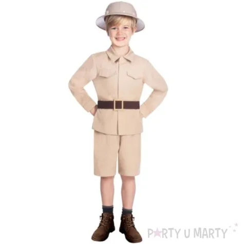 stroj dla dzieci safari boy amscan 104 116 cm