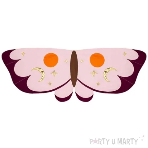 stroj dla dzieci skrzydla cmy rozowy partydeco