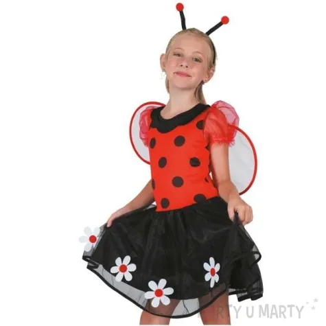 stroj dla dzieci slodka biedronka godan rozm 120 130 cm