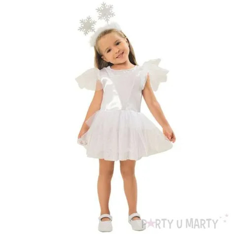 stroj dla dzieci sniezynka kraszek rozm 110 116 cm